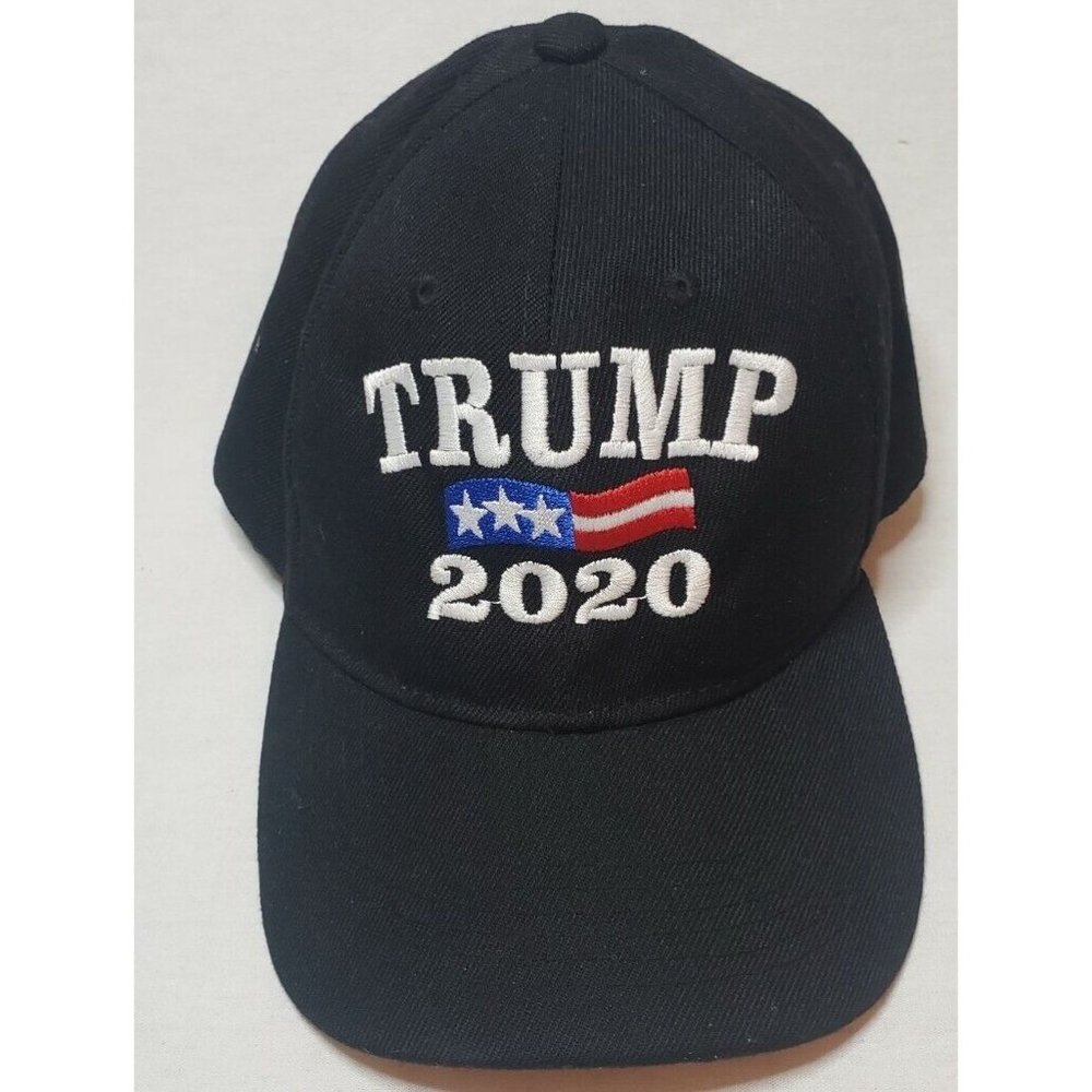Trump 2020 President Election Embroidered Baseball Cap Hat Navy Blue Adj…